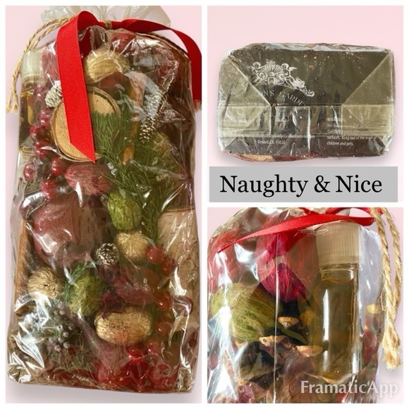 NWT *CHOICE* Madison’s Garden Luxury Botanical Potpourri + Essential Oil Holiday - Picture 9 of 9
